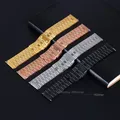 Bracelet métal acier inoxydable 20 à 22 mm pour montre connectée – 3