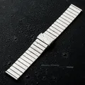 Bracelet métal acier inoxydable 20 à 22 mm pour montre connectée – 4