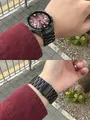 Bracelet métal acier inoxydable 46 mm pour Huawei GT4 – Couleur du bracelet Black