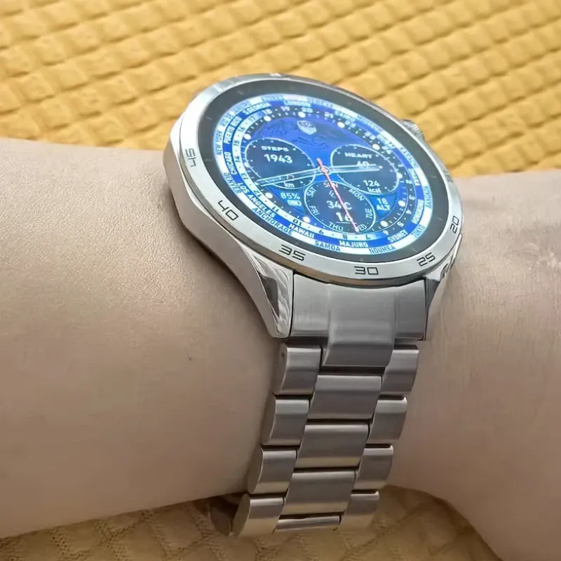Bracelet métal acier inoxydable 46 mm pour Huawei GT4
