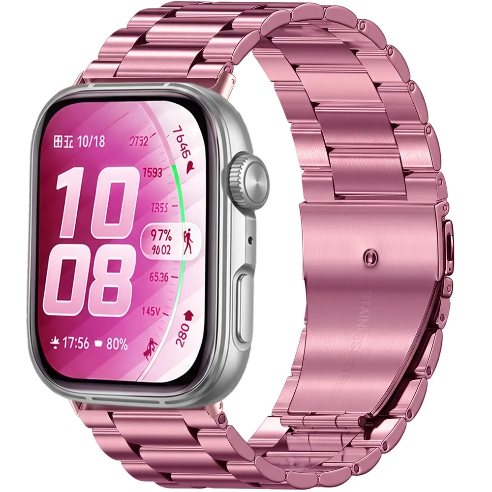 Bracelet métal acier inoxydable pour Huawei Watch Fit