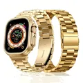 Bracelet métal doré pour Apple Watch 38 à 49 mm – 1