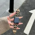 Bracelet métal doré pour Apple Watch 38 à 49 mm – 2