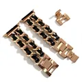 Bracelet métal doré pour Apple Watch 38 à 49 mm – 3