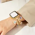 Bracelet métal doré pour Apple Watch 38 à 49 mm – 4