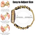 Bracelet métal doré pour Apple Watch 38 à 49 mm – 6