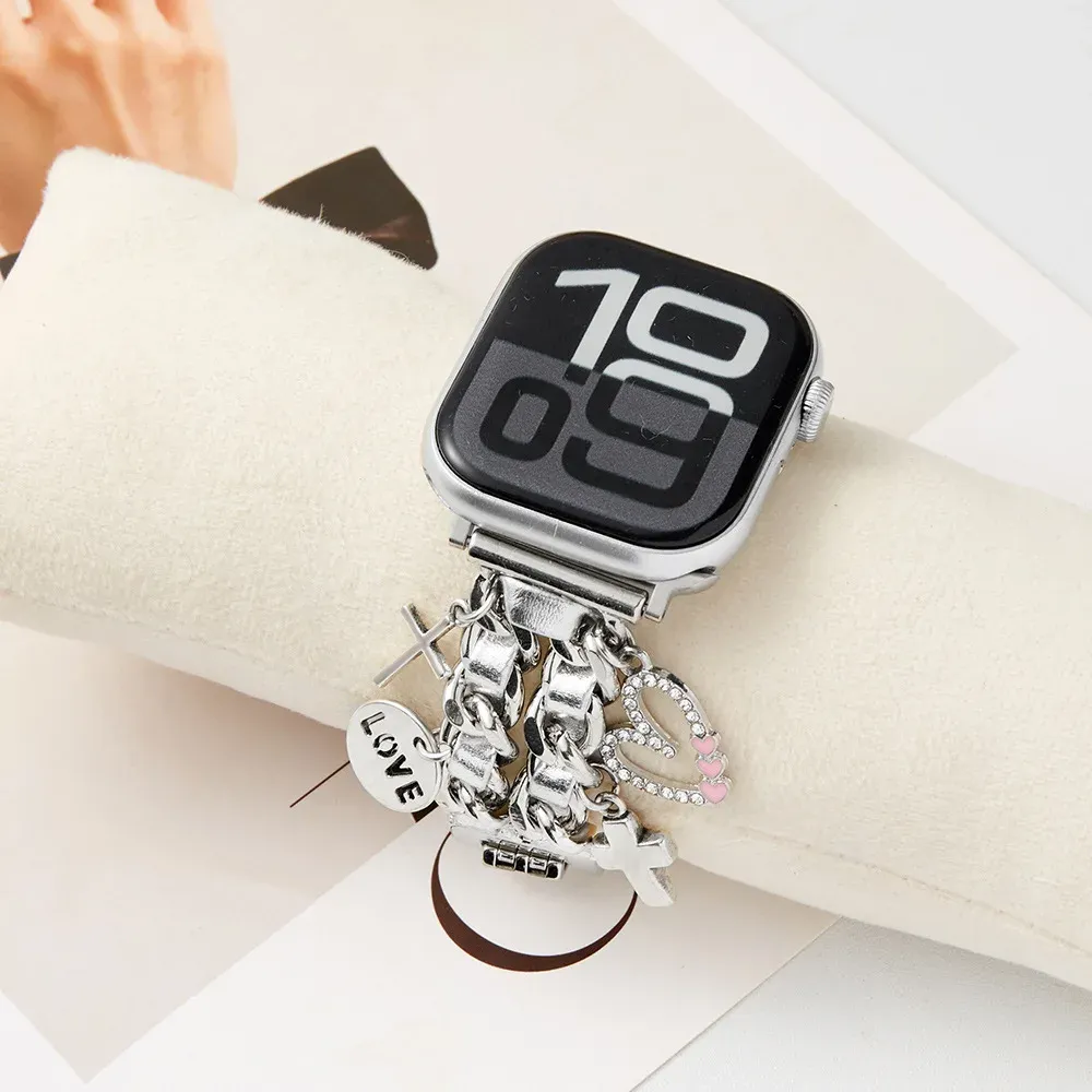 Bracelet métal doré pour Apple Watch 38 à 49 mm