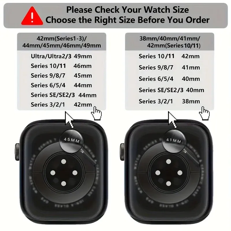 Bracelet métal doré pour Apple Watch 38 à 49 mm