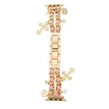 Bracelet métal doré pour Apple Watch 38 à 49 mm – Couleur du bracelet Golden Cross