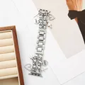 Bracelet métal doré pour Apple Watch 38 à 49 mm – Couleur du bracelet Silver