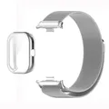 Bracelet métal et coque pour Redmi Watch 4 – Couleur du bracelet Silver-Silver