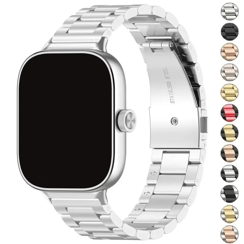 Bracelet métal luxe pour Redmi Watch et Mi Band Pro