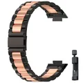 Bracelet métal luxe pour Redmi Watch et Mi Band Pro – Couleur du bracelet BlackRG-Tool
