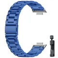 Bracelet métal luxe pour Redmi Watch et Mi Band Pro – Couleur du bracelet Blue-Tool