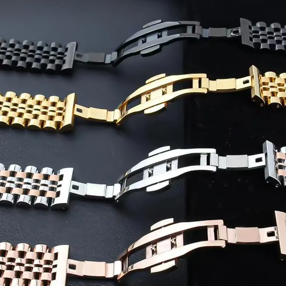 Bracelet métal luxe pour Samsung Galaxy Watch 8 40 à 46 mm