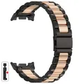 Bracelet métal luxe pour Samsung Galaxy Watch 8 40 à 46 mm – Couleur du bracelet SZSX-Black Gold