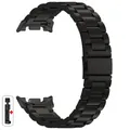 Bracelet métal luxe pour Samsung Galaxy Watch 8 40 à 46 mm – Couleur du bracelet SZSX-Black