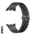 Bracelet métal luxe pour Samsung Galaxy Watch 8 40 à 46 mm – Couleur du bracelet WN-Black