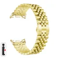 Bracelet métal luxe pour Samsung Galaxy Watch 8 40 à 46 mm – Couleur du bracelet WN-Gold