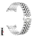 Bracelet métal luxe pour Samsung Galaxy Watch 8 40 à 46 mm – Couleur du bracelet WN-Silver