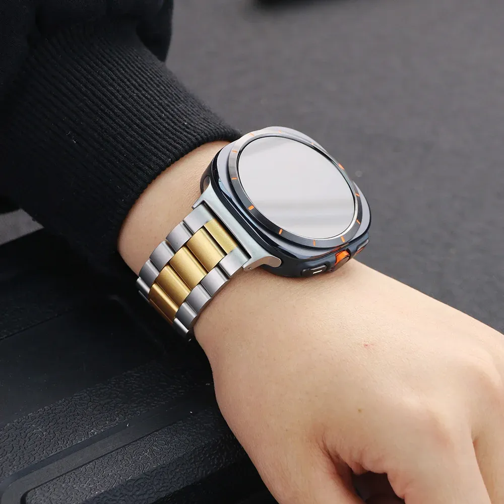 Bracelet métal luxe pour Samsung Galaxy Watch Ultra 47 mm