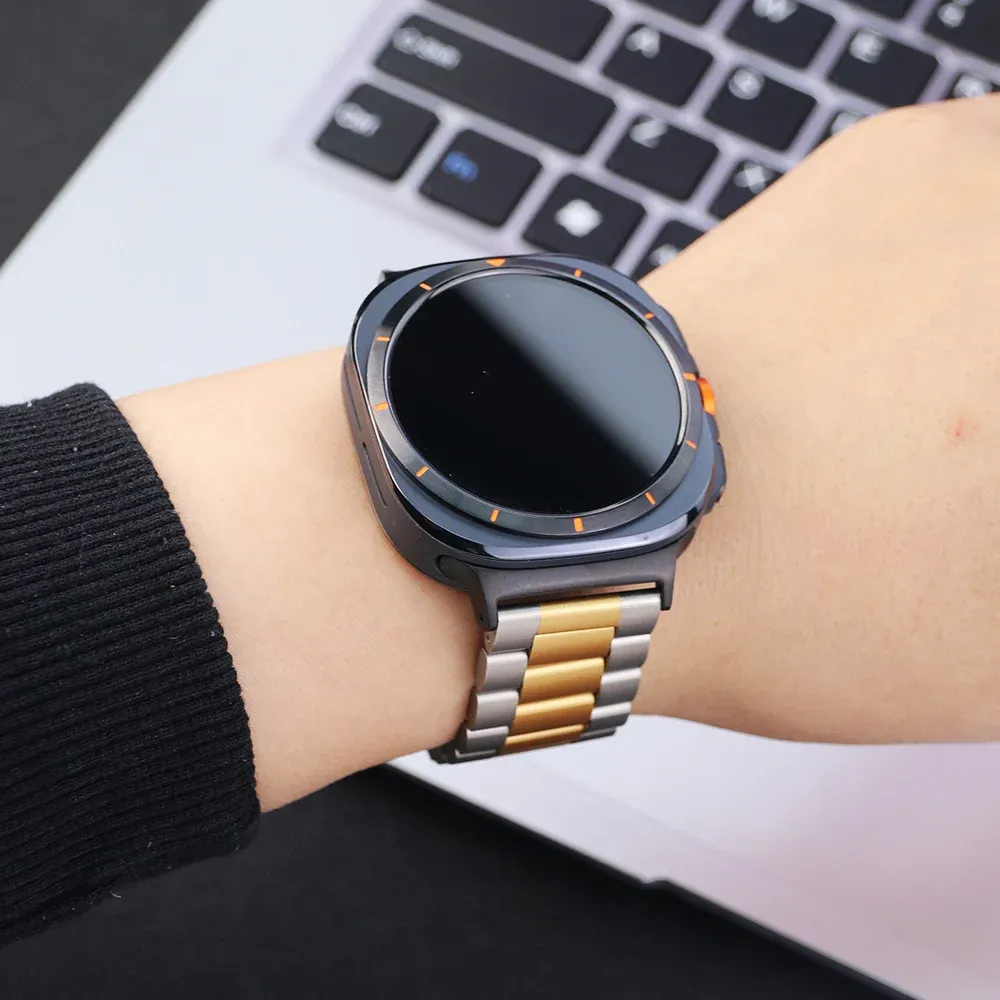 Bracelet métal luxe pour Samsung Galaxy Watch Ultra 47 mm