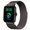Bracelet métal magnétique 20 à 22 mm pour Amazfit – Couleur du bracelet coffee 8