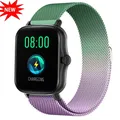 Bracelet métal magnétique 20 à 22 mm pour Amazfit – Couleur du bracelet GRE purple 24