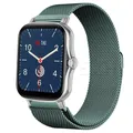 Bracelet métal magnétique 20 à 22 mm pour Amazfit – Couleur du bracelet Pine Green 17