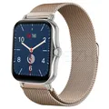 Bracelet métal magnétique 20 à 22 mm pour Amazfit – Couleur du bracelet rose gold 4