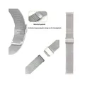 Bracelet métal milanais pour montre 20 à 22 mm – 4