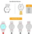 Bracelet métal milanais pour montre 20 à 22 mm – 5