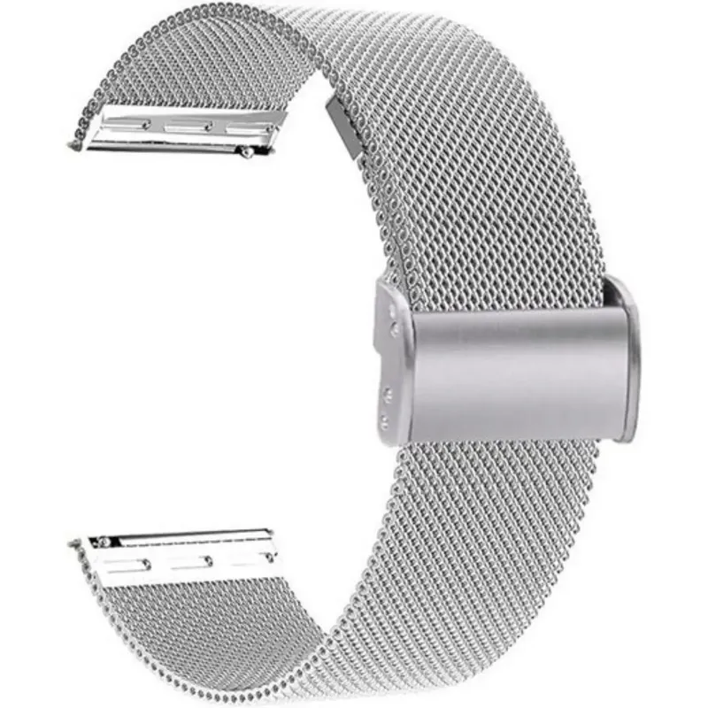 Bracelet métal milanais pour montre 20 à 22 mm