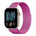 Bracelet métal Milanese Loop 40 à 49 mm pour Apple Watch – Couleur du bracelet Barbie powder