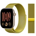 Bracelet métal Milanese Loop 40 à 49 mm pour Apple Watch – Couleur du bracelet gold