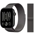 Bracelet métal Milanese Loop 40 à 49 mm pour Apple Watch – Couleur du bracelet Gun