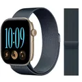 Bracelet métal Milanese Loop 40 à 49 mm pour Apple Watch – Couleur du bracelet midnight
