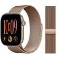 Bracelet métal Milanese Loop 40 à 49 mm pour Apple Watch – Couleur du bracelet Rose gold