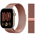 Bracelet métal Milanese Loop 40 à 49 mm pour Apple Watch – Couleur du bracelet series 4 gold