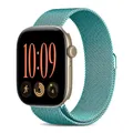 Bracelet métal Milanese Loop 40 à 49 mm pour Apple Watch – Couleur du bracelet SKy blue