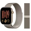 Bracelet métal Milanese Loop 40 à 49 mm pour Apple Watch – Couleur du bracelet vintage gold