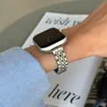 Bracelet métal mince pour Apple Watch 38 à 49 mm – Couleur du bracelet 1. Argent