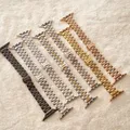 Bracelet métal mince pour Apple Watch 38 à 49 mm – 2