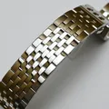 Bracelet métal poli 18 à 24 mm argent et or – 1