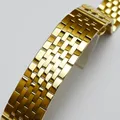 Bracelet métal poli 18 à 24 mm argent et or – 3