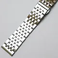 Bracelet métal poli 18 à 24 mm argent et or – Couleur du bracelet Argent