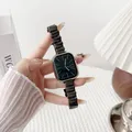 Bracelet métal pour Apple Watch 38 à 49 mm – Couleur du bracelet Black