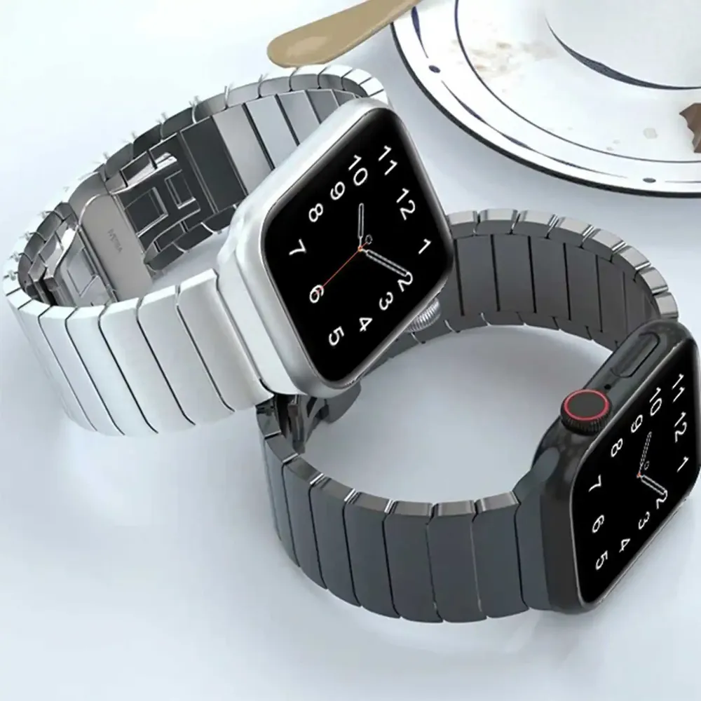 Bracelet métal pour Apple Watch 38 à 49 mm