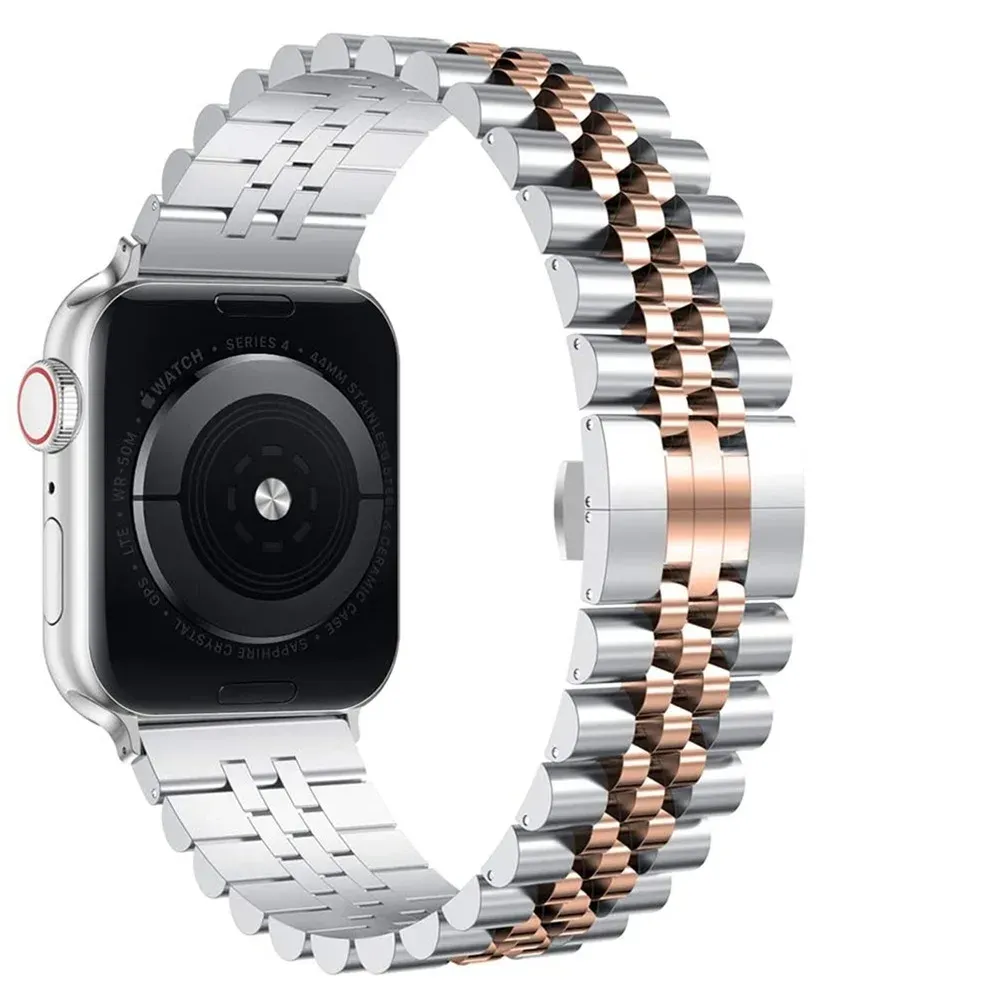 Bracelet métal pour Apple Watch 38 à 49 mm