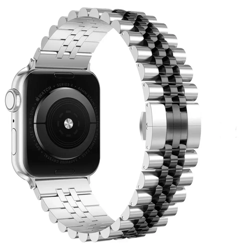Bracelet métal pour Apple Watch 38 à 49 mm